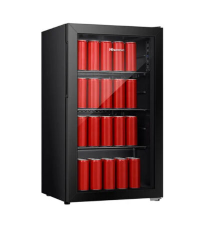REFRIGERATEUR HISENSE BAR VITRINE 1PORTE 94LITRES RJ12D4NX