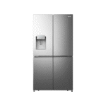 REFRIGERATEUR HISENSE SIDE BY SIDE 4PORTES 628L AVEC FONTAINE INOX INVERTER WIFI RS82WS4SB