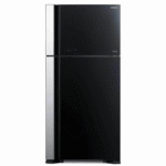 REFRIGERATEUR HITACHI 4PORTES 550LITRES AVEC FONTAINE NOIR RW690P7PB