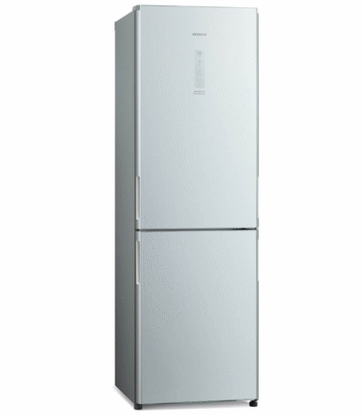 REFRIGERATEUR HITACHI COMBINE 3TIROIRS 366LITRES NOIR GRIS RBG410PUC6X XGR