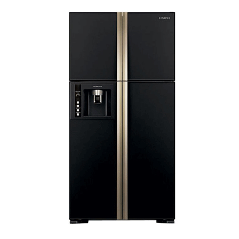 REFRIGERATEUR HITACHI SIDE BY SIDE 2PORTES NOIR RS800PB0