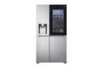 REFRIGERATEUR LG SIDE BY SIDE KNOCK KNOCK AVEC FONTAINE GRIS GCX257CSES