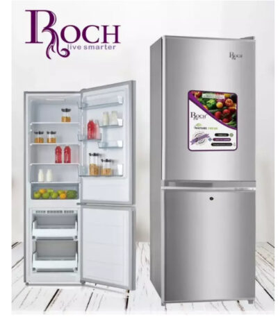 REFRIGERATEUR ROCH COMBINE 2TIROIRS 150L SILVER RFR150DBL