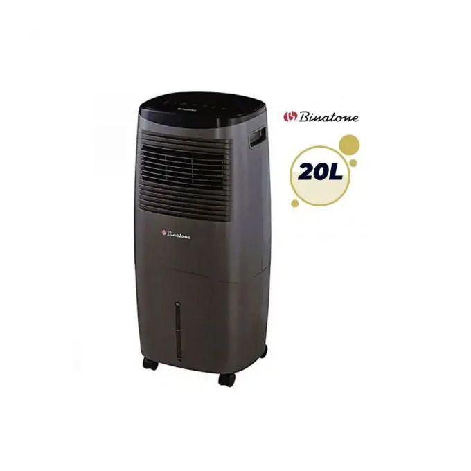 Refroidisseur d'air - Binatone - BAC 201 - 85W - 20 Litres - Noir
