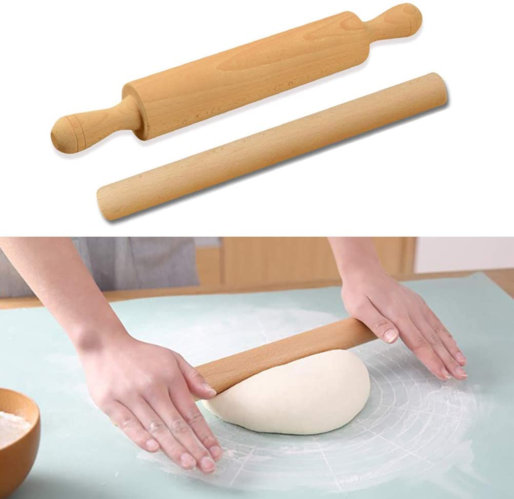 Rouleau à Pâtisserie - 23 cm - Bois de Hêtre