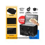 Sac à Lunch Portable, Sac Isolé En Papier D'aluminium Non Tissé Pour Véhicule, Sac Isotherme - Noir