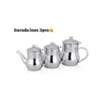 Set 3 théières - barada - acier inoxydable