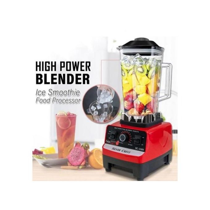 Silver Crest Mixeur - Extracteur de jus - Rouge -2.5 litres