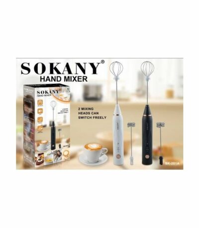 Sokany Fouet Mélangeur À Café,farine, Manuel Batteur Lait Mousseur