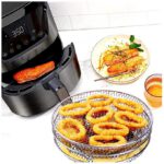 Support De Cuisson/déshydratation Pour Friteuse à Air à Trois Couches, Adapté à L'autocuiseur De Friteuse à Air