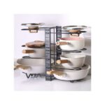 Support De Rangement De Cuisine Multifonctionnel Pliable,support De Rangement Pour Couvercle De Pot
