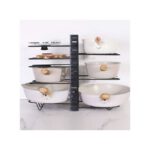 Support De Rangement De Cuisine Multifonctionnel Pliable,support De Rangement Pour Couvercle De Pot