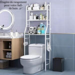 support toilette avec rangement