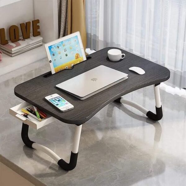Table pour ordinateur portable - Table de chevet - Table de canapé - Table pliante