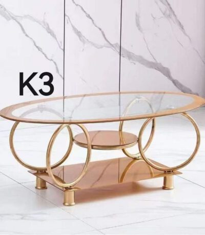 Table Vitré Central, Meuble De Maison, Table De Salon, Table De Chambre