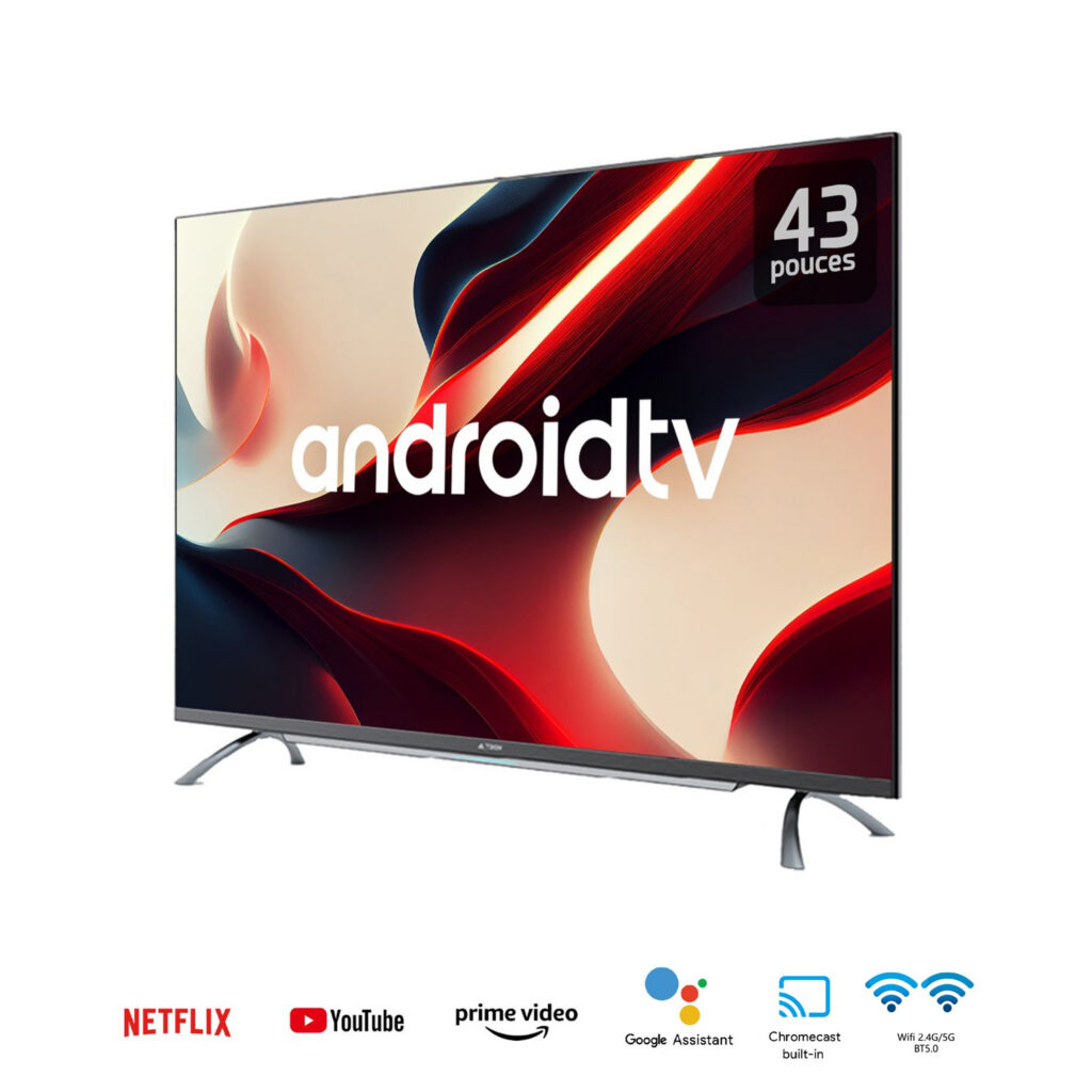 TELEVISEUR ASTECH 43 » SMART ANDROID 43AC111D