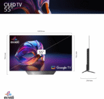 TELEVISEUR EVVOLI 55 » OLED SMART GOOGLE TV 55EV9-OLED