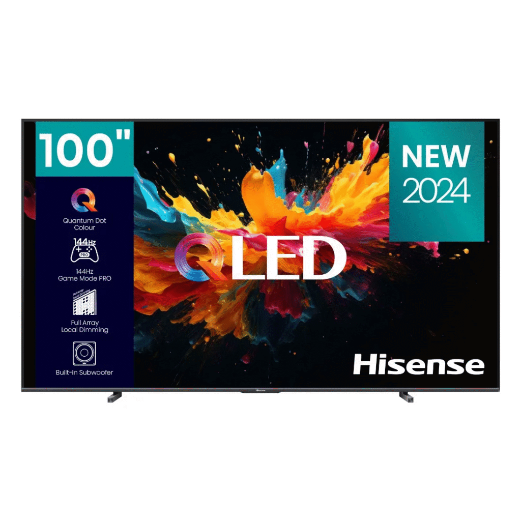 TELEVISEUR HISENSE 100 » SMART 4K QLED VIDAA QUANTUM DOT 100Q7N
