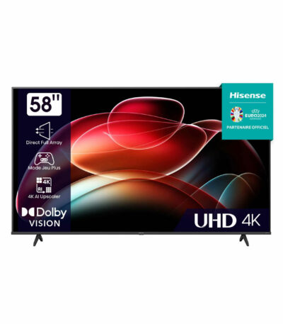 TELEVISEUR HISENSE 58 » LED UHD 4K SMART VIDAA 58A6K