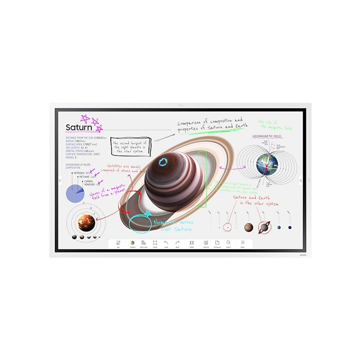 TELEVISEUR SAMSUNG 55 » SMART TACTIL INTERACTIF LH55WMBWBGCXEN