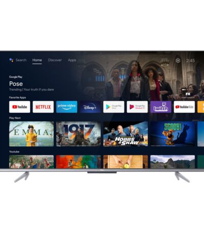 TELEVISEUR TCL 65 » SMART GOOGLE TV 4K 65P635/65P755