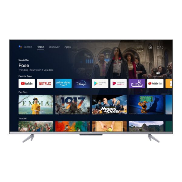 TELEVISEUR TCL 65 » SMART GOOGLE TV 4K 65P635/65P755