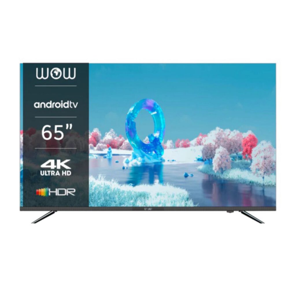 TELEVISEUR WOW 65 » SMART ANDROID 4K WA65SU7200C3