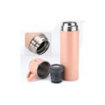 thermos en Inox et couvercle 3 tasses pour boissons chaudes et froides 500 ml