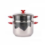 Vente Couscoussier 8L en Inox Dakarlux