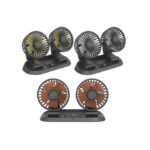 Ventilateur de refroidissement électrique pliant à double tête de voiture
