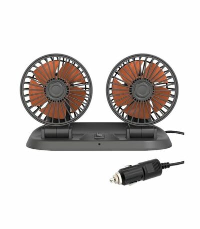 Ventilateur de refroidissement électrique pliant à double tête de voiture