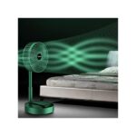 Ventilateur debout au sol rétractable, style: rechargeable
