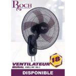 Ventilateur Mural 18 Pouces – RWF-1804 – D Noir