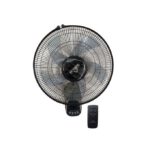 Ventilateur Mural 3 Réglages de Vitesse, Inclinaison Réglable avec Télécommande