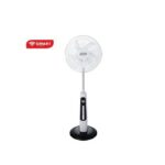 Ventilateur Rechargeable 16 pouces - STV-630 - Avec Télécommande - Blanc