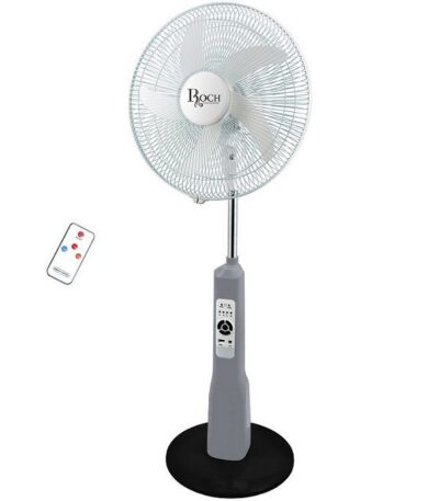 Ventilateur Rechargeable 18" Rsf-918 R-B Autonomie De 7h + Télécommande + Veilleuse