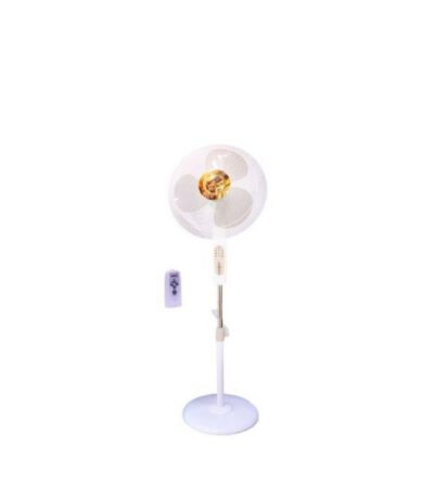 Ventilateur Sur Pied avec Télécommande -qualité - Blanc