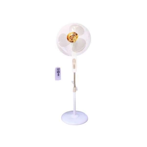 Ventilateur Sur Pied avec Télécommande -qualité - Blanc