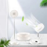 Ventilateur Sur Pied - Multifonction - Ajustable - New 2021 - Noir/Blanc