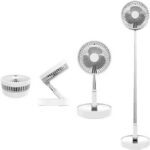 Ventilateur sur pied portable multifonction rechargeable par USB - 3 vitesse