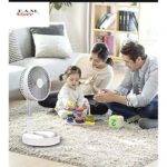 Ventilateur sur pied portable multifonction rechargeable par USB - 3 vitesse