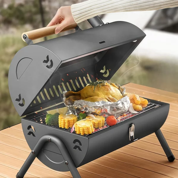 Grill à Charbon Portable Double Face – Barbecue Compact à Dakar, Sénégal
