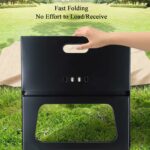 Gril barbecue pliable Sénégal – Acier inox, portable et pliable en X - Lenix Dakar Sénégal