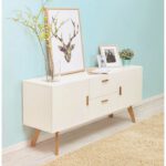 Acheter Armoire de Rangement 2 portes en bois KARL (Blanc mat) au meilleur prix. - Astra - Dakar, Sénégal