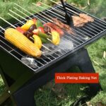 Gril barbecue pliable Sénégal – Acier inox, portable et pliable en X - Lenix Dakar Sénégal