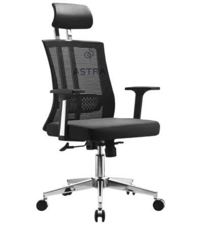 Chaise de Bureau Ergonomique - avec Support Métallique