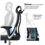 Chaise Ergonomique – Confort et Soutien Lombaire Réglable