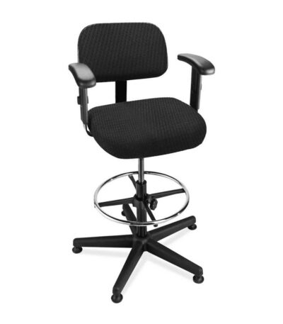 Chaise Ergonomique en Maille et Acier Chromé