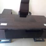 Ensemble Bureau Avec Retour Plus Fauteuil Ministre