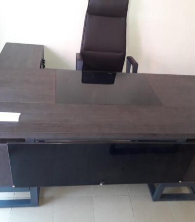 Ensemble Bureau Avec Retour Plus Fauteuil Ministre
